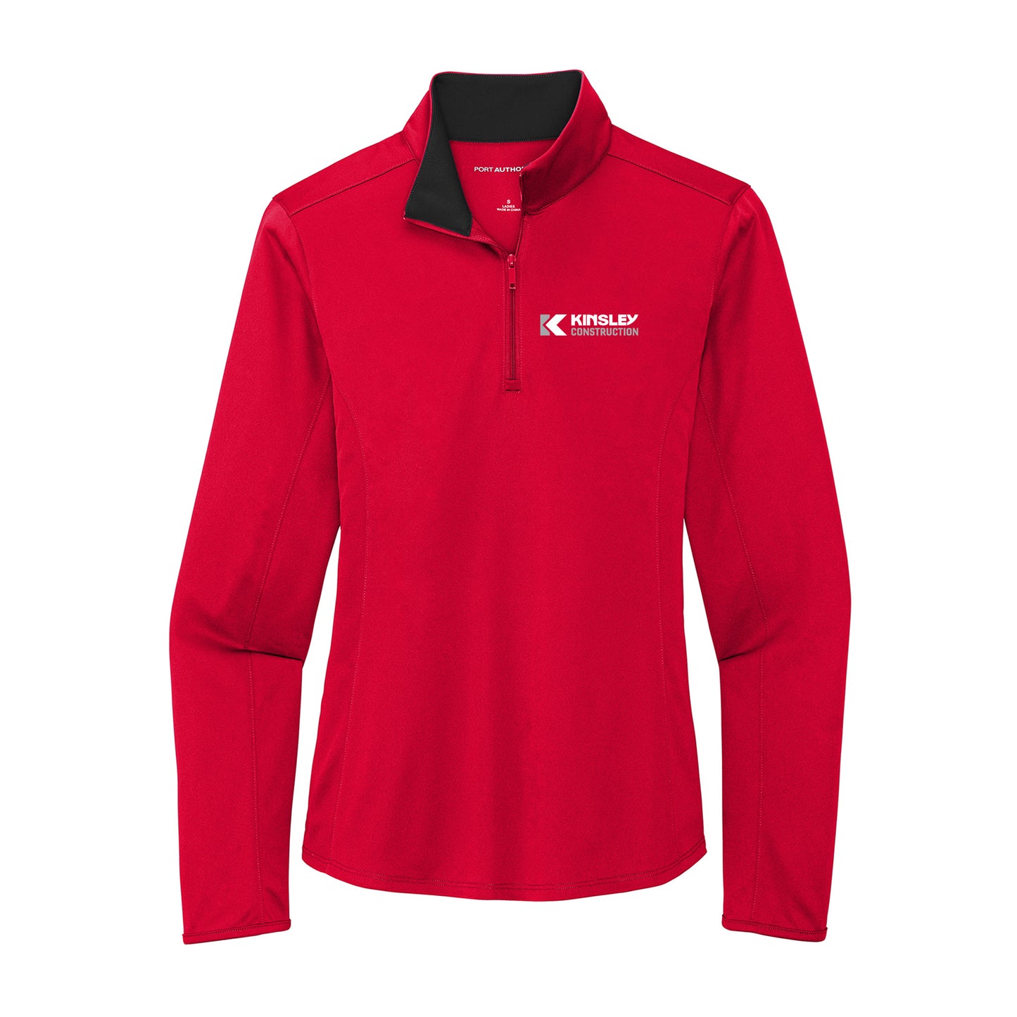 Womens Port Authority® Silk Touch™ Performance Quarter-Zip