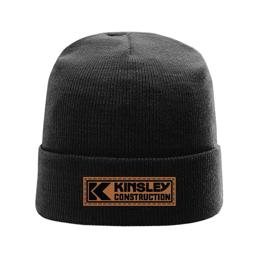 Black Cuffed Beanie