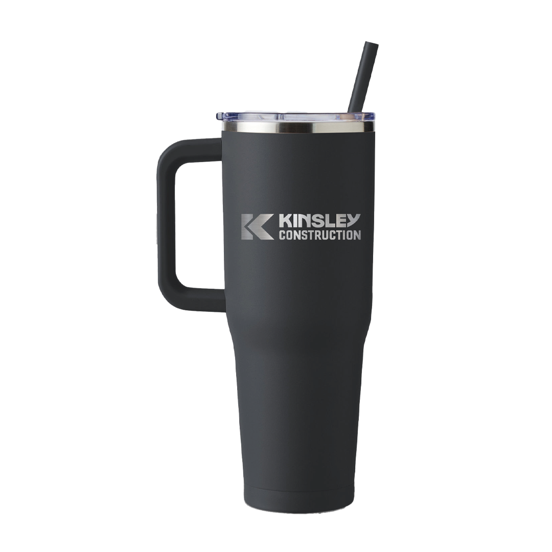 Tumbler with Straw (Charcoal)