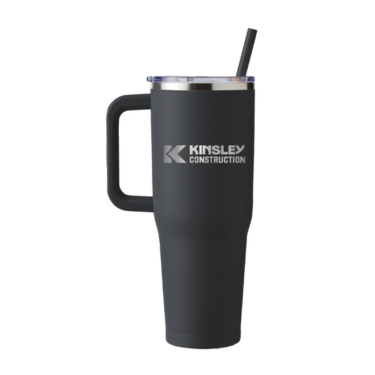 Tumbler with Straw (Charcoal)