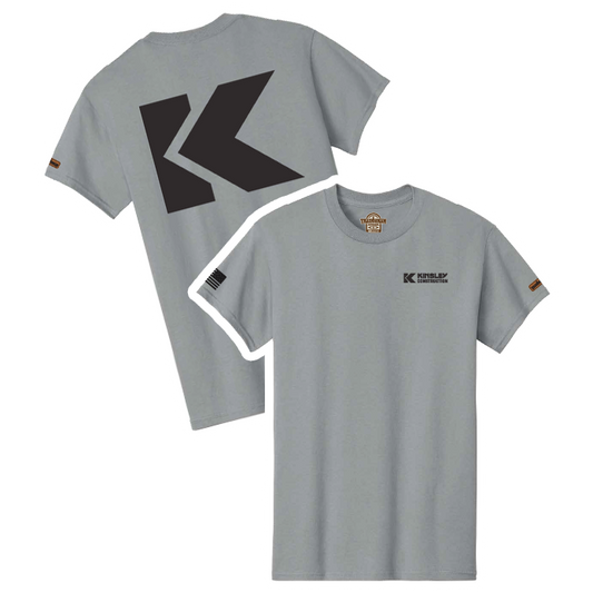 Mens Short Sleeved T-Shirt (Gravel)